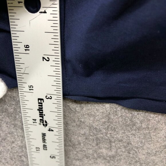 Rossignol Running Shorts Womens Large L Navy Blue Zip Pocket Active Training - Picture 7 of 12